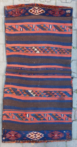 Antique Lori Rug Saddle Bag. Size.126x63cm .E-mail.anatolianpicker@gmail.com                          