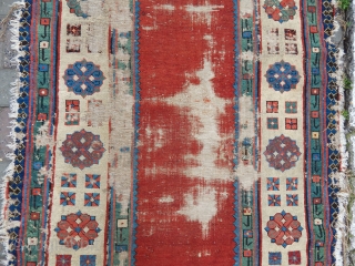 Antique Caucasian Talısh Rug Size.225x100cm .. E-mail.anatolianpicker@gmail.com                          