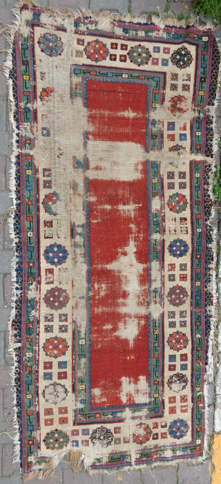 Antique Caucasian Talısh Rug Size.225x100cm .. E-mail.anatolianpicker@gmail.com                          