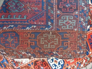 Antique East Anatolian Yörük Rug Frag. Size.164x132 cm E-mail.anatolianpicker@gmail.com                        