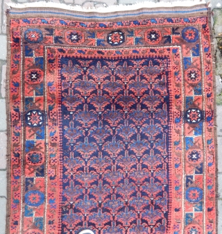 Antique Timuri Baluch Rug Runner Size.283x90 cm E-mail.anatolianpicker@gmail.com                         