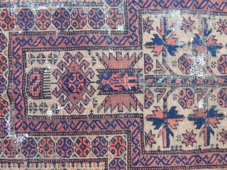 Antique Baluch Prayer Rug . E-mail.anatolianpicker@gmail.com                           