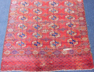 Antique Turkmen Tekke Main Rug                            