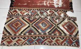 Antique Anatolian Kilim                              