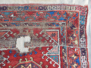 Antique Anatolian Aksaray  Rug Fragment 
size.195x115 cm                         