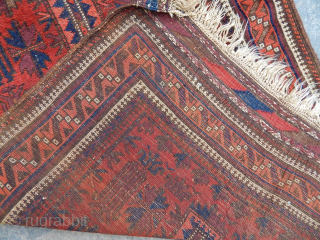 Antique Baluch Prayer Rug (price $ 450 USD )                        