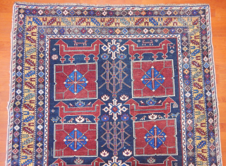 Antique Azerbayjan Kuba Karakaşlı Şirvan Rug. (Price $1800 USD )                       
