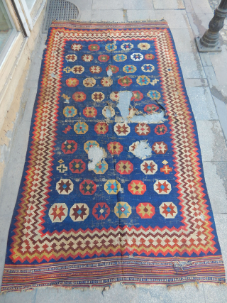 Antique Qashqaii Kilim
