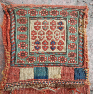 Antique Shahsavam Sumak Saddle Bag
 Size.44x20 cm                          