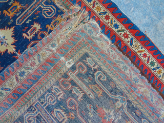 Antique Azerbaycan Peredil Şirvan Rug (price $ 450 USD )                       