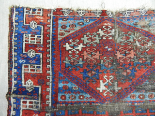 Antique West Anatolian Karakeçili Rug Fragment (price $ 580 USD )                      