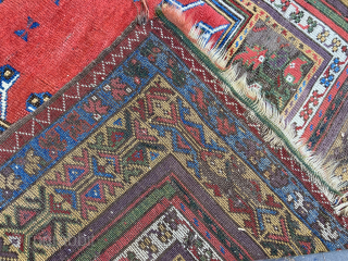 Antique Anatolian Konya Ladik Prayer Rug (price $ 2650 USD )                      