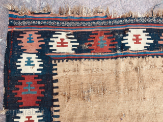 Antique Avşar Sofra Kilim