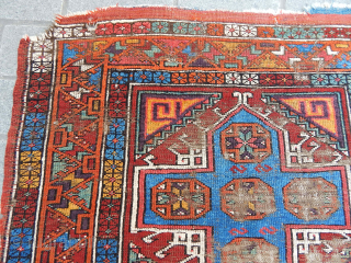 Antique Anatolian Konya Rug Fragment                            
