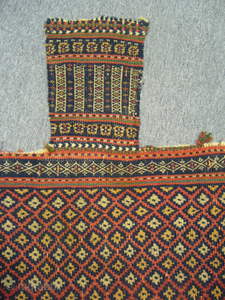 Antique Veramin Salt Bag face                            