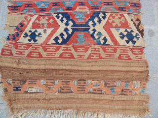 Antique Anatolian Kilim Fragment