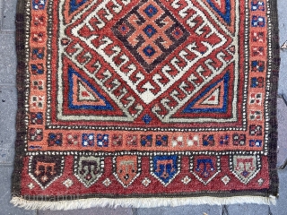 Antique Anatolian Konya kavak village yastık                           