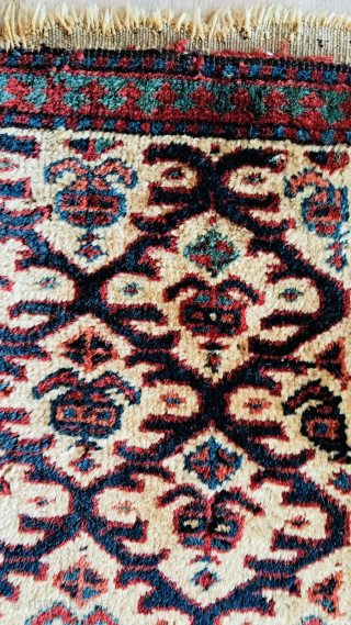 Antique Azerbaycan Kuba Bag faces                            