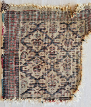 Antique Azerbaycan Kuba Bag faces                            