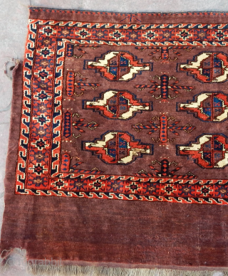 Antique Turkmen Yamut Chuval                             
