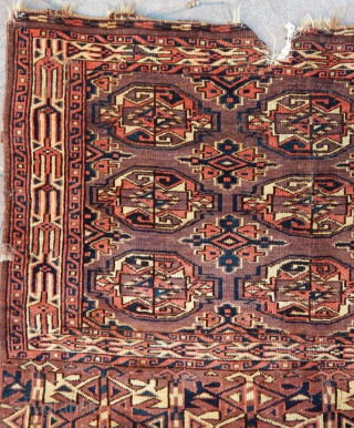 Antique Turkmen Yamut Chuval                             