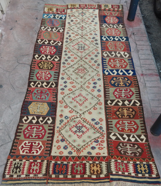 Antique Anatolian Sivas Kilim                             