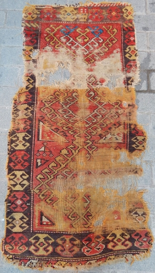 Antique Anatolian Cappadocia Rug