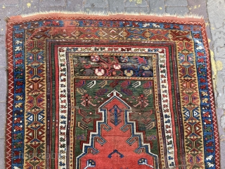 Antique Central Anatolian Konya Ladik Rug                           