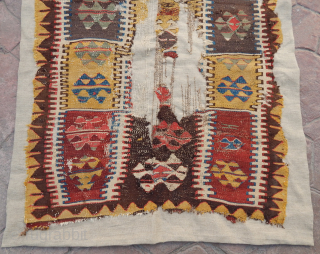 Antique Anatolian Prayer Kilim