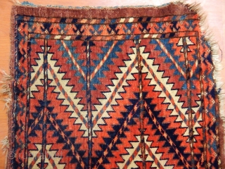 Antique Turkmen Yamut quiver Bagface                            