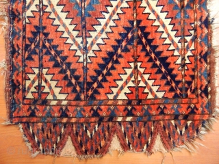 Antique Turkmen Yamut quiver Bagface                            