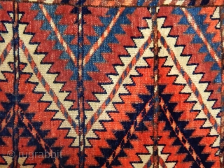 Antique Turkmen Yamut quiver Bagface                            