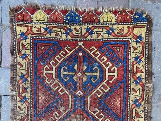 Antique Anatolian Konya Ladik Yastık                            