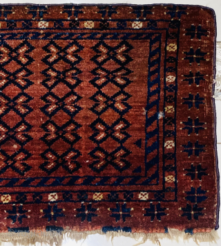 Antique Türkmen Ersari Panel                             