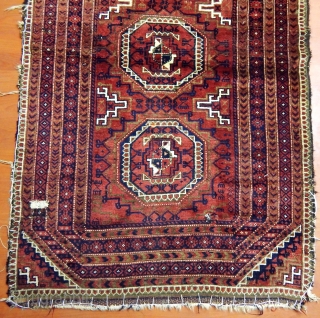 Antique Baluch Douple Prayer Rug 
Size.175x95cm                           