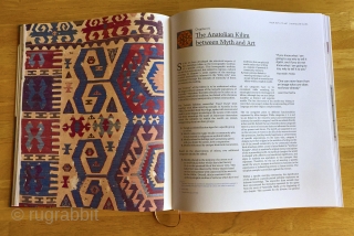 Announcing :
From Myth to Art: Anatolian Kilims
Edited by Ali Riza Tuna
Copy editing by Bethany Mendenhall

For orders : e mail to : mythtoart@bluewin.ch
Price 90 CHF+international shipments

An immersive book about the Anatolian flatweaves that  ...