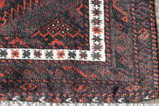 Persian Baluch Mashawi Sistan Saddlebag, all wool and vegetable based dyes Size: 58" (148cm) x 23" (60cm), ca1940+ , Excellent condition with very lustrous wool and spectacular dying.
ID (APRC) No.: 14773
https://www.facebook.com/pages/Antique-Persian-Rug-Club/100634546750598  
