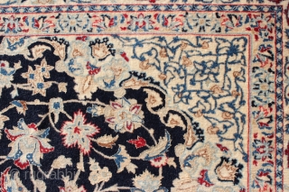 The unique antique, High-end Master Artwork Persian Toudeshk Nain, Hand-knotted rug pure wool and Silk, Size: 3'.5" x 5'.4" (104x162cm ) ID ( APRC) No. 120-101

https://www.facebook.com/media/set/?set=a.163257803821605.36971.100634546750598&type=1       