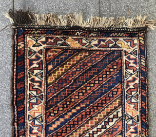 South Persian tribal balisht / yastik 
Some old repaired 45x70 cm                      