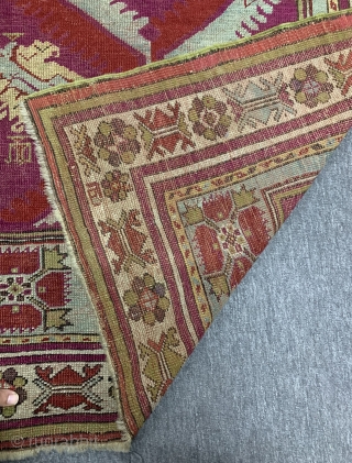 Early 1900s Mucur Prayer Rug 105 x 160 cm                        