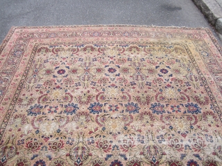 solid antique worn ravar allover design persian rug measuring 8' 10" x 10' 10"no dry rot no holes worn condition great distressed look 745 plus shipping thanks.

SOLDDDDDDDDDDDDDDDDDDDDDDDDDDDD      