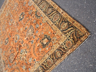 mahal persian rug some wear as shown solid rug clean no dry rot no repair ends and sides are good 675.00 or best offer plus shipping. SOLDDDDDDDDDDDDDDD      