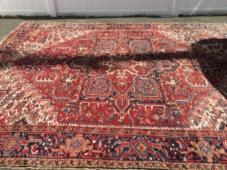 Heriz rug 9x12 good condition 895.00  SOLD THANKS                        