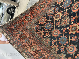 super antique mina khani heriz excellent condition all around showroom ready 9' x 2' x 12' 4"