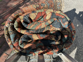 super antique mina khani heriz excellent condition all around showroom ready 9' x 2' x 12' 4"