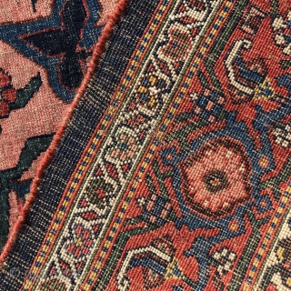 Late 19 century Bijar rug 4.6 x 6.9                         