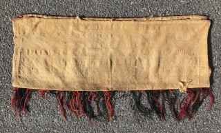 Late 19 century Tekke torba 13” x 34” ( 33 x 86cm )                    