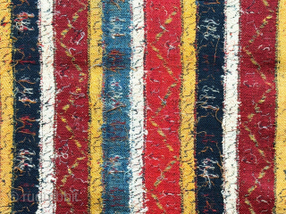 Anatolian - Sivas Gurun Wool Shawl. Circa - 1900 or earlier. Size - ''110 cm x 103 cm'' turkmansilver@gmail.com.              