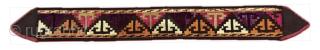 Uzbekistan Lakai silk embroidered headband. İt has a plain cotton backing. İt is in good condition. Circa - 1920 - 30s. Size : (20.5'' x 2.5'') x (''52 cm x 6.5 cm''). ...