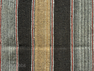 Anatolian Taurus Mountains Turkmen goat hair kilim. Size : 82.5'' x 30.5'' - ''210 cm x 78 cm'' turkmansilver@gmail.com.